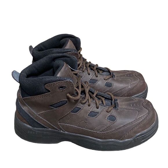Red Wing Worx Brown Non Metallic Safety Toe Hiker Boot Size 7 NEW - Picture 1 of 10
